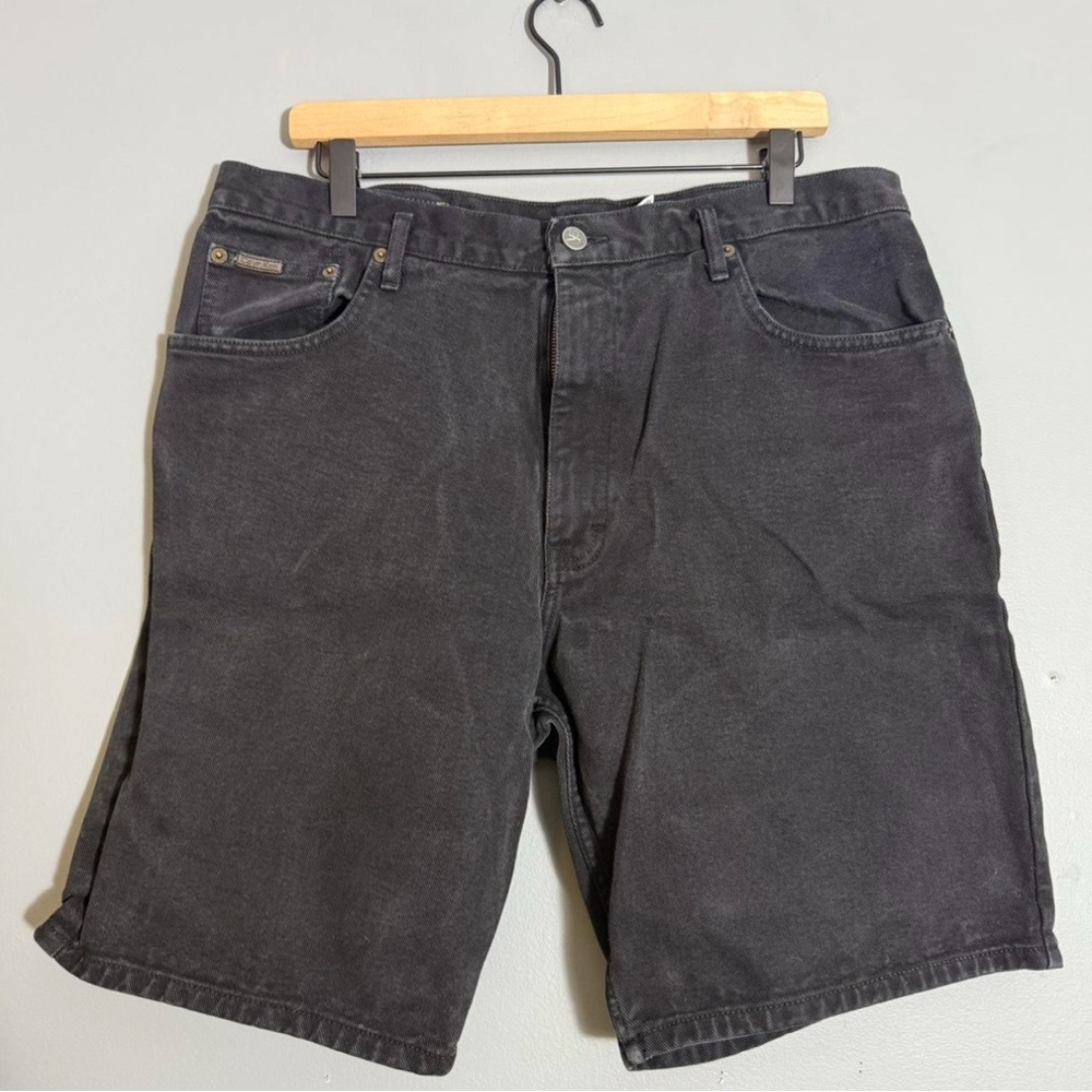 Men's Calvin Klein Vintage Black Denim Shorts